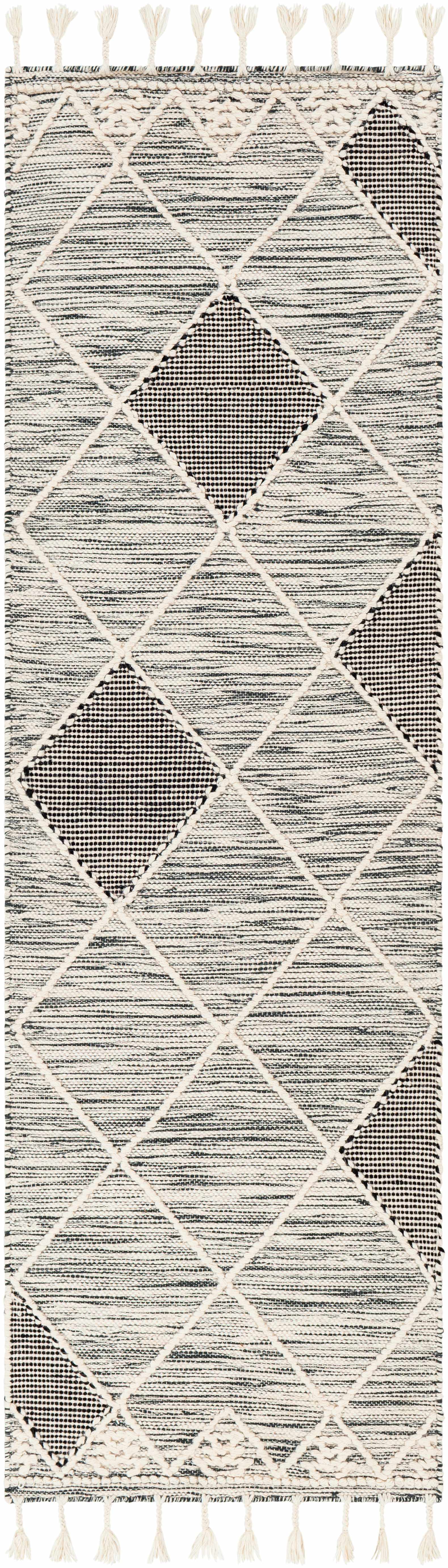 Mabua Tasseled Jute&Wool Rug - Clearance - Ornate Home