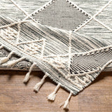 Mabua Tasseled Jute&Wool Rug - Clearance - Ornate Home