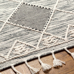 Mabua Tasseled Jute&Wool Rug - Clearance - Ornate Home
