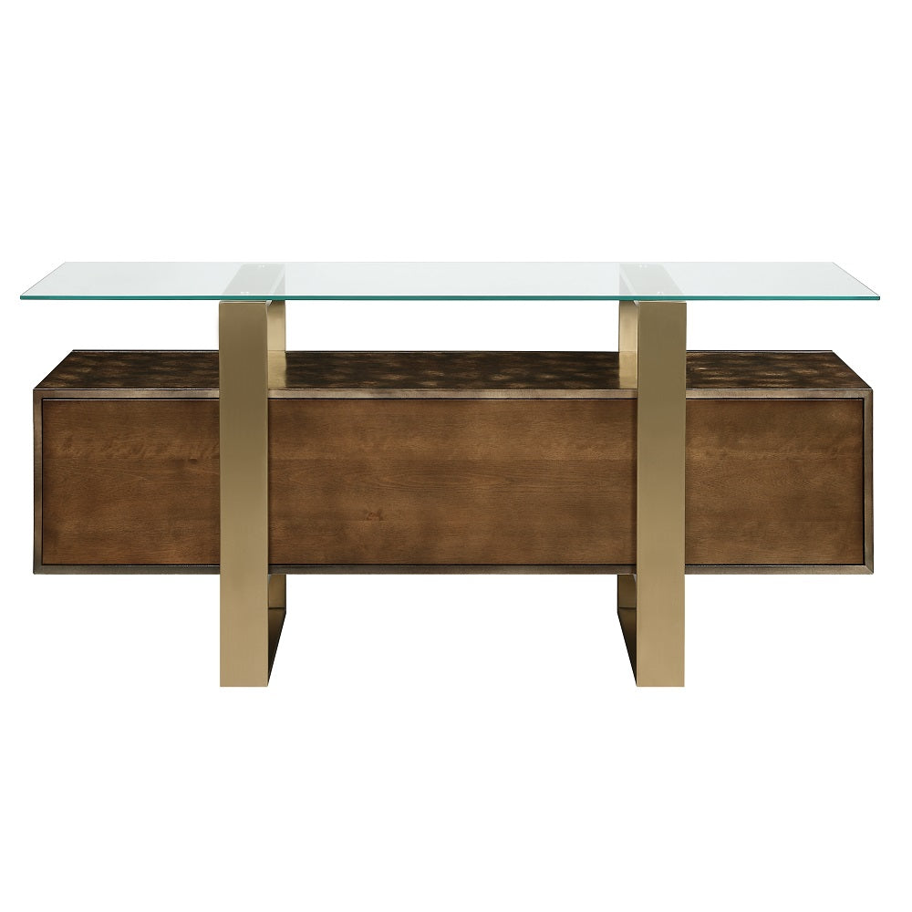 Mabyn Brown Console Cabinet - Ornate Home