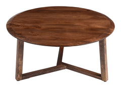 Macaria Walnut Coffee Table - Ornate Home
