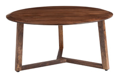 Macaria Walnut Coffee Table - Ornate Home