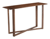 Macaria Walnut Console Table - Ornate Home