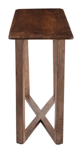 Macaria Walnut Console Table - Ornate Home