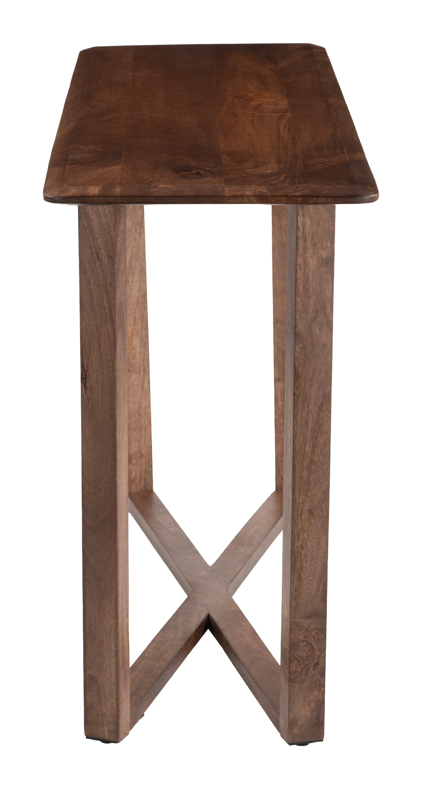 Macaria Walnut Console Table - Ornate Home