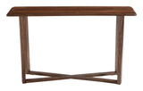 Macaria Walnut Console Table - Ornate Home