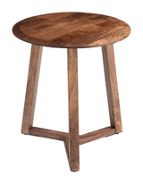 Macaria Walnut Side Table - Ornate Home