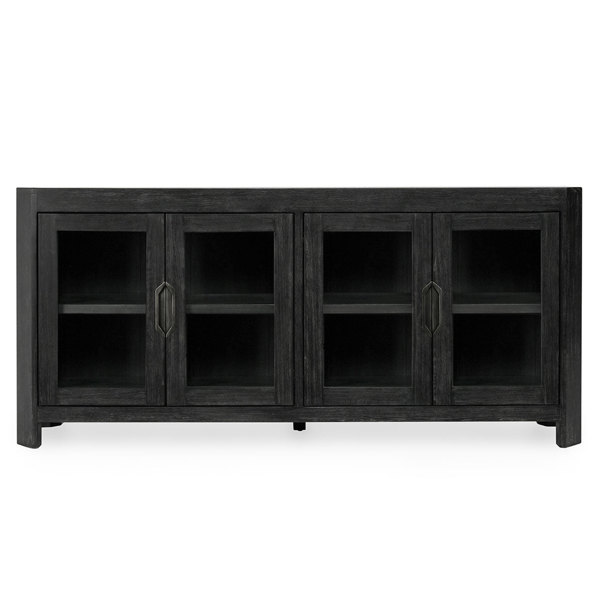 Macarthur Antique Black Cabinet - Ornate Home