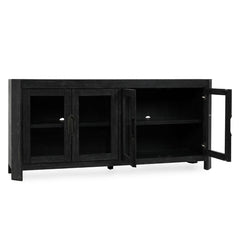 Macarthur Antique Black Cabinet - Ornate Home