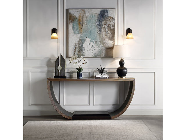Maceo Black Console Table - Ornate Home