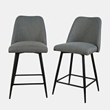 Macey Blue Counter Stool - Ornate Home