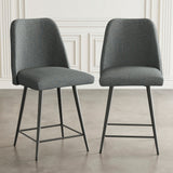 Macey Blue Counter Stool - Ornate Home