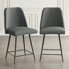 Macey Blue Counter Stool - Ornate Home