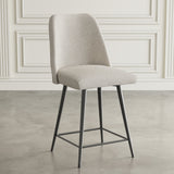 Macey Natural Counter Stool - Ornate Home