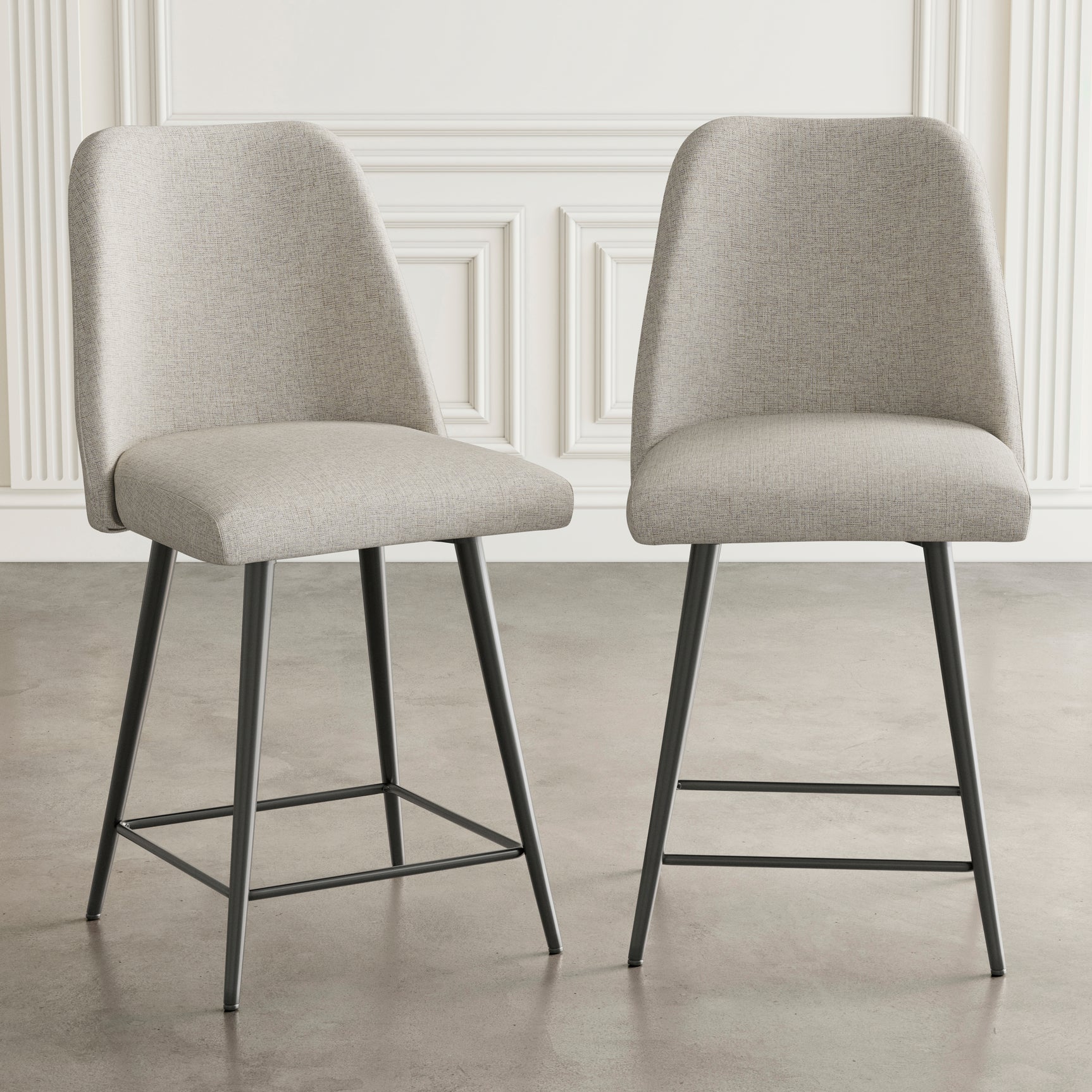 Macey Natural Counter Stool - Ornate Home