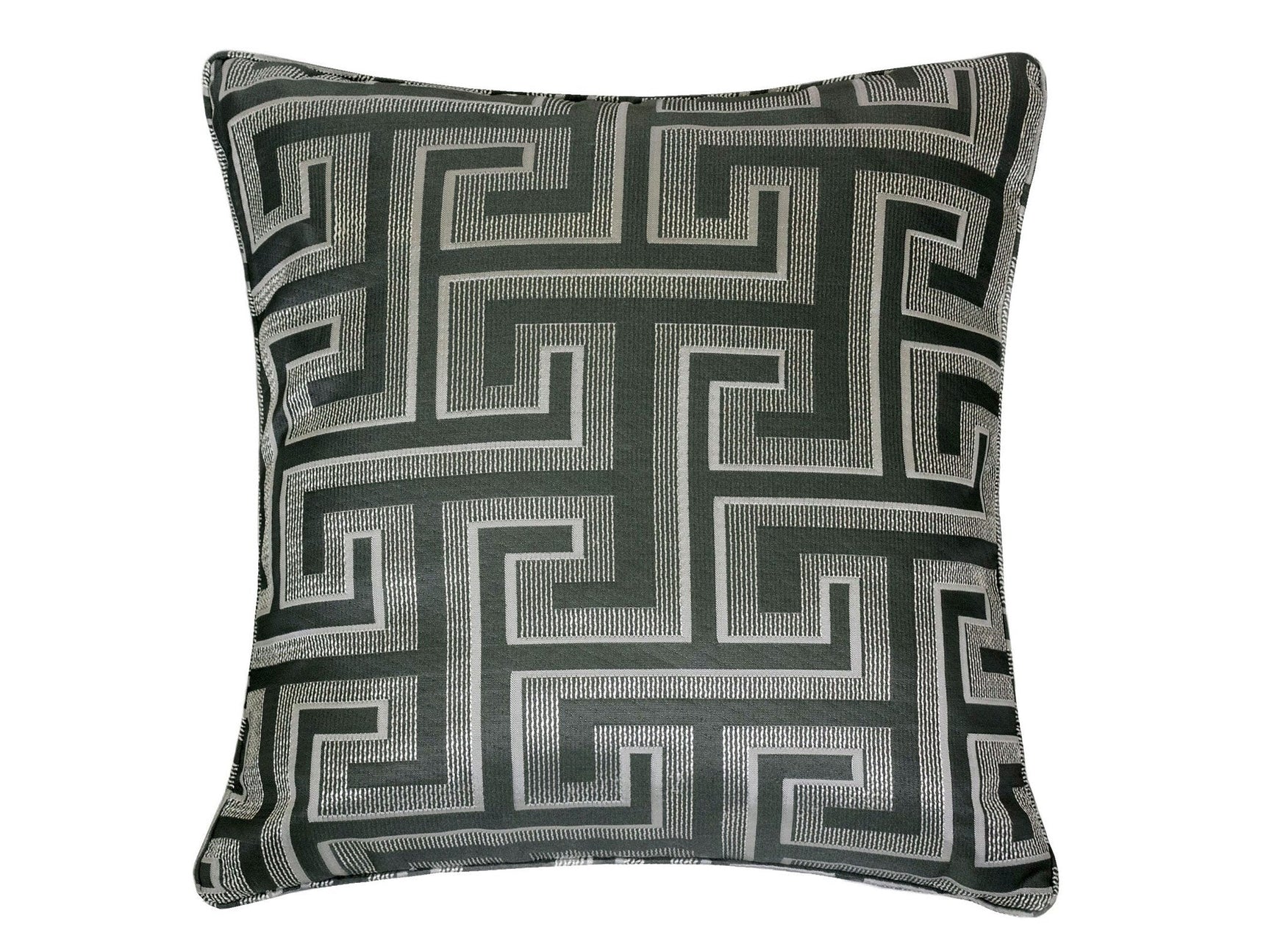 Macie Silver/Gray Pillow (Set of 2) - Ornate Home