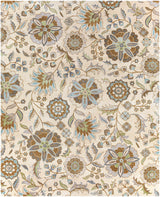 Mack Floral Wool Area Carpet - Ornate Home