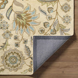 Mack Floral Wool Area Carpet - Ornate Home