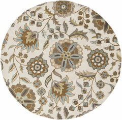 Mack Floral Wool Area Carpet - Ornate Home