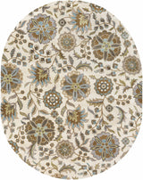 Mack Floral Wool Area Carpet - Ornate Home