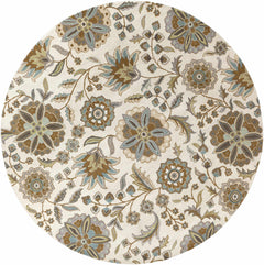 Mack Floral Wool Area Carpet - Ornate Home
