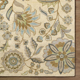 Mack Floral Wool Area Carpet - Ornate Home