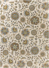 Mack Floral Wool Area Carpet - Promo - Ornate Home