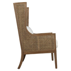 Mack Natural/Off White Occasional Chair - Ornate Home