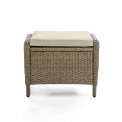 Mackay Beige/Natural Teak  4 Piece Chair - Ornate Home