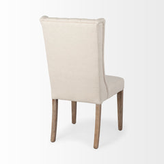 Mackenzie Cream High-Back Dining Side Chair - Ornate Home
