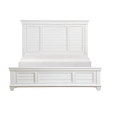 Mackinac White 4-piece Queen Bedroom Set - Ornate Home