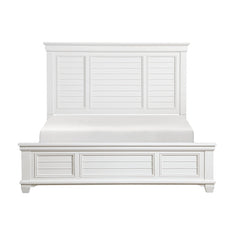 Mackinac White California King Bed - Ornate Home