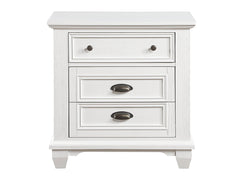 Mackinac White Nightstand - Ornate Home