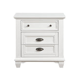 Mackinac White Nightstand - Ornate Home