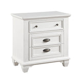 Mackinac White Nightstand - Ornate Home