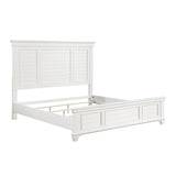 Mackinac White Queen Bed - Ornate Home