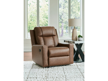Mackmenville Caramel Recliner - Ornate Home
