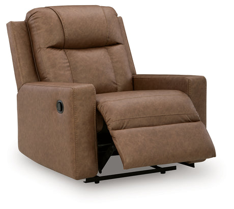 Mackmenville Caramel Recliner - Ornate Home