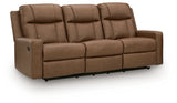 Mackmenville Caramel Reclining Sofa (Online Special Price) - Ornate Home