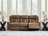 Mackmenville Caramel Reclining Sofa - Ornate Home