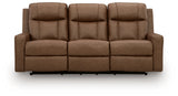 Mackmenville Caramel Reclining Sofa and Loveseat (Online Special Price) - Ornate Home