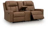 Mackmenville Caramel Reclining Sofa and Loveseat (Online Special Price) - Ornate Home