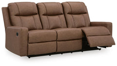 Mackmenville Caramel Reclining Sofa and Recliner - Ornate Home