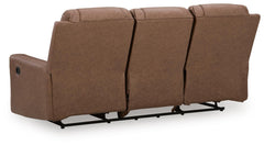Mackmenville Caramel Reclining Sofa and Recliner - Ornate Home