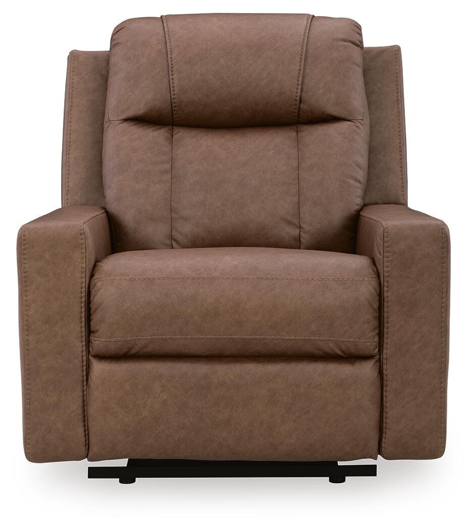 Mackmenville Caramel Reclining Sofa and Recliner - Ornate Home
