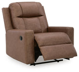 Mackmenville Caramel Reclining Sofa and Recliner - Ornate Home