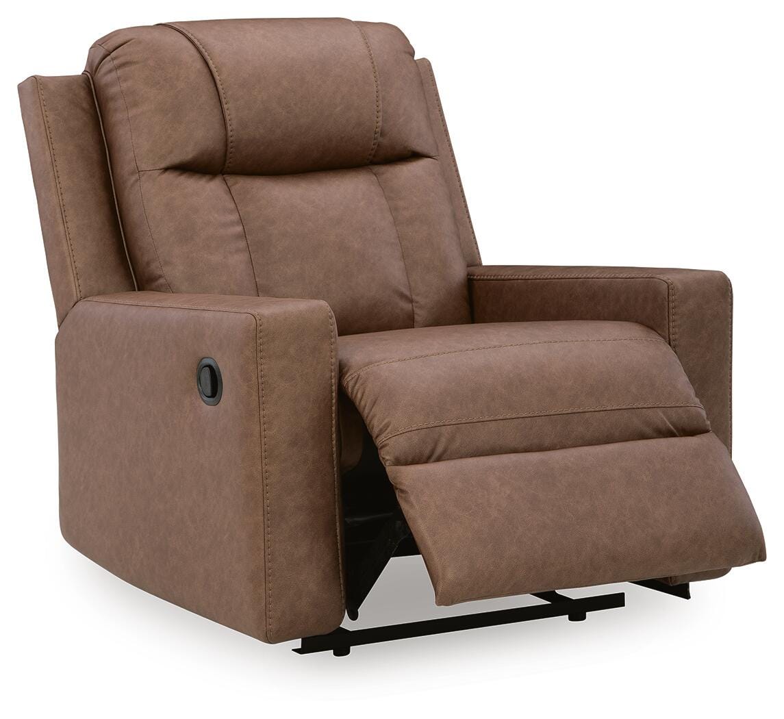 Mackmenville Caramel Reclining Sofa and Recliner - Ornate Home
