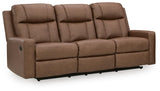 Mackmenville Caramel Reclining Sofa and Recliner - Ornate Home