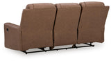 Mackmenville Caramel Reclining Sofa and Recliner - Ornate Home