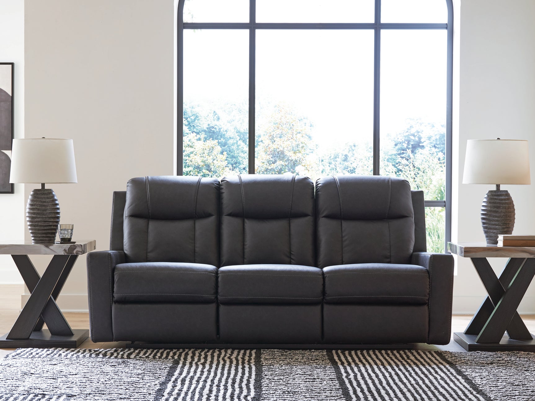 Mackmenville Carbon Reclining Sofa (Online Special Price) - Ornate Home
